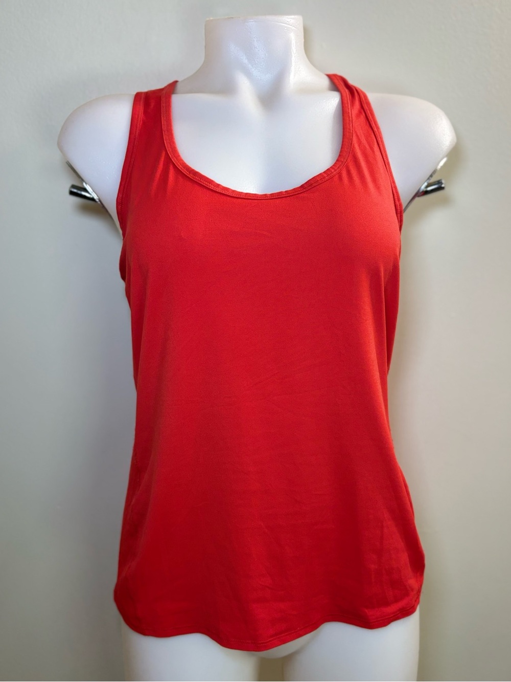 Athleta Women’s Racerback Activewear Tank Top – Size S – Blood Orange